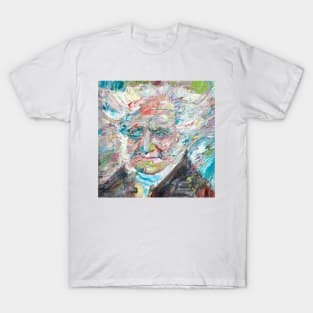 ARTHUR SCHOPENHAUER oil portrait T-Shirt